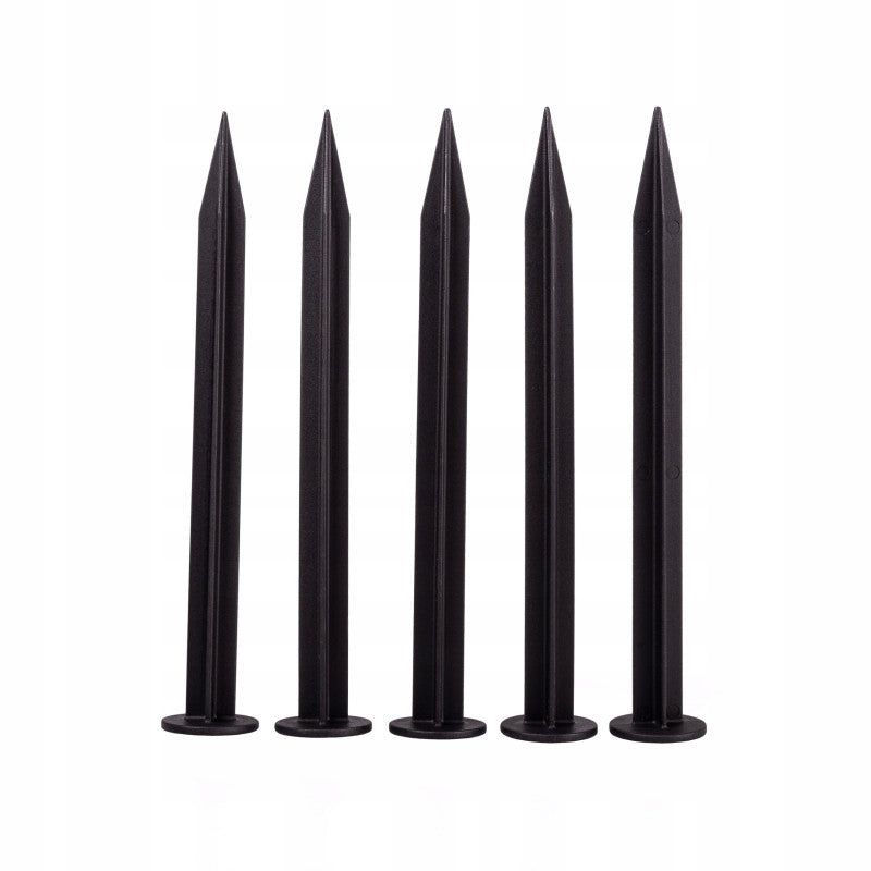 PEGS for Lawn Border Set Black - Hardware > Fencing & Barriers > Garden Borders & Edging Garden tools & Accesories