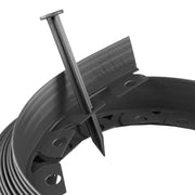 Lawn Border Set, Easy Border 100mm Black 10m With Pegs - Garden tools & Accesories
