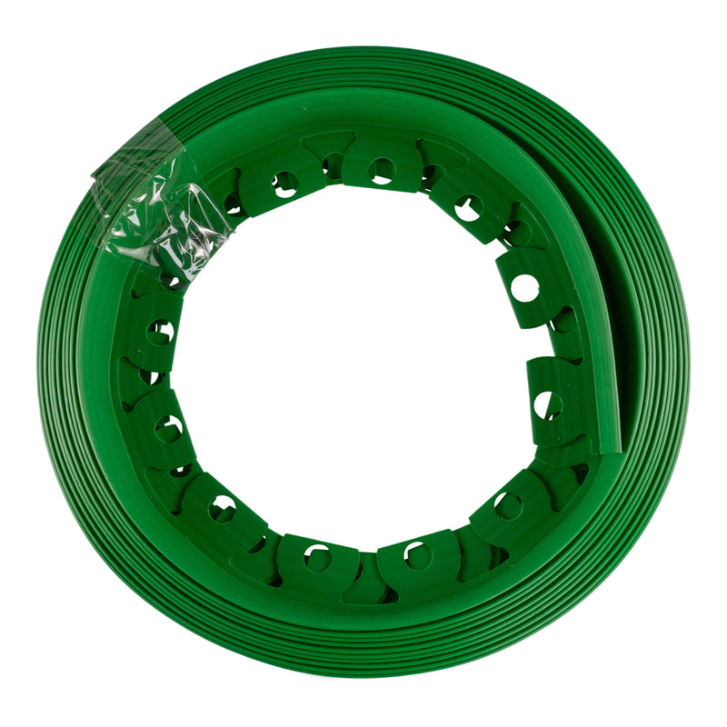 Lawn Border Set, Easy Border 50mm Green 10m with Pegs - Hardware > Fencing & Barriers > Garden Borders & Edging Garden tools & Accesories