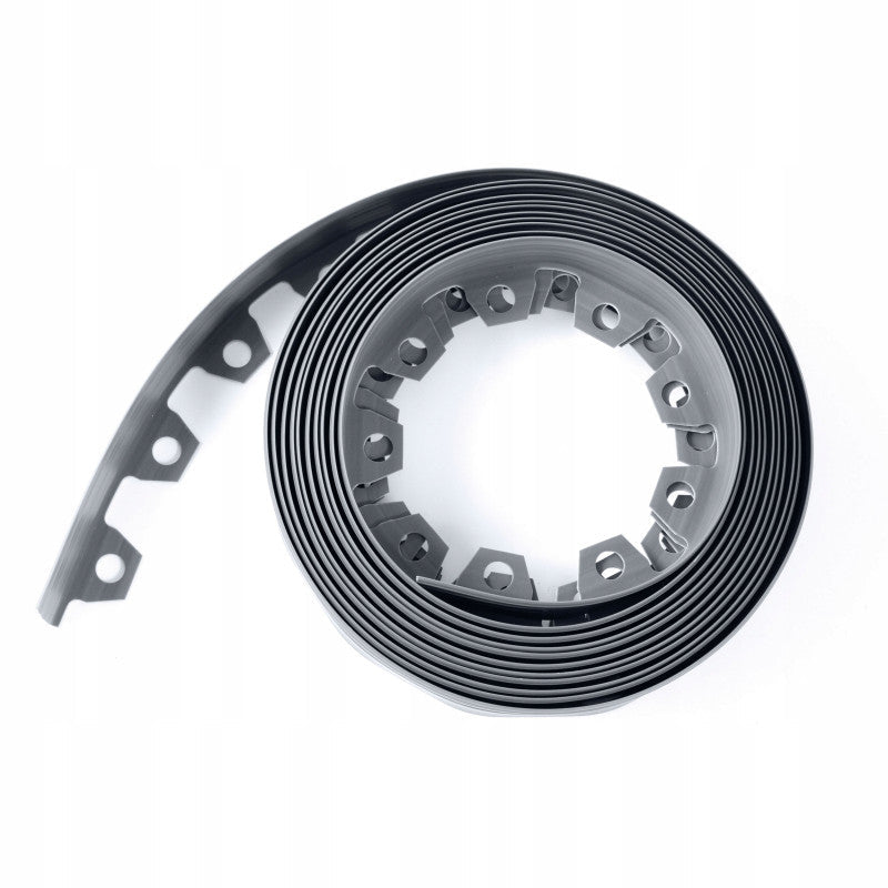 Lawn Border Set, Easy Border 60mm Gray 10m With Pegs - Hardware > Fencing & Barriers > Garden Borders & Edging Garden tools & Accesories