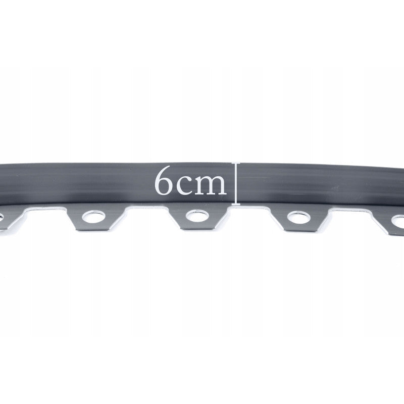 Lawn Border Set, Easy Border 60mm Gray 10m With Pegs - Hardware > Fencing & Barriers > Garden Borders & Edging Garden tools & Accesories