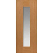 Axis Oak Pre Finished Glazed Internal Door - All Sizes - Doors