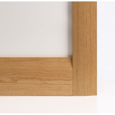 Oak Prefinished Half Splayed Skirting - 145mm x 16mm x 3.6m (Pack of 4) -