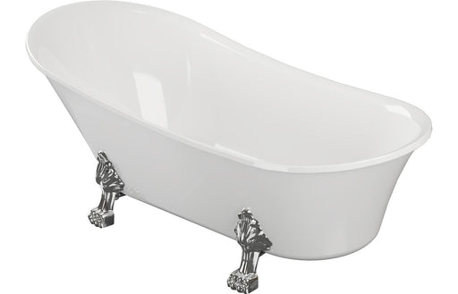 Octavius Freestanding 1620x700x770mm 0TH Bath w/Feet -