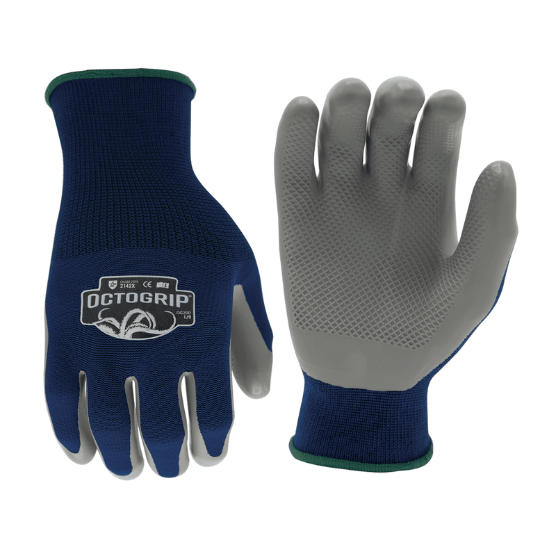 Octogrip OG200 Heavy Duty Latex Palm Grip Work Glove - GRIP PERFORMANCE GLOVES