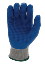 Octogrip OG300 10 Gauge Latex Coated Palm Work Glove Grey Medium - Business & Industrial > Work Safety Protective Gear > Safety Gloves PERFORMANCE GLOVES