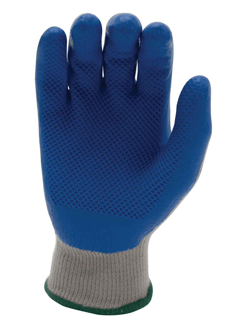Octogrip OG300 10 Gauge Latex Coated Palm Work Glove Grey Medium - Business & Industrial > Work Safety Protective Gear > Safety Gloves PERFORMANCE GLOVES