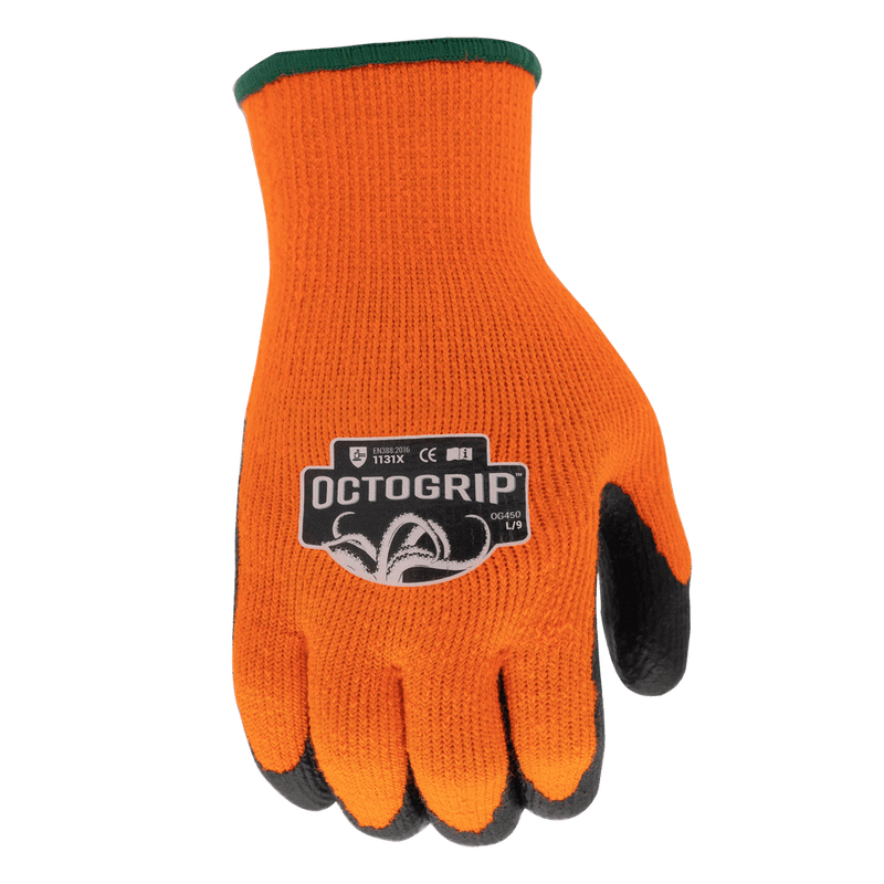 Octogrip OG450 Cold Weather Thermal Foam Latex Work Glove - COLD PROTECTION GLOVES