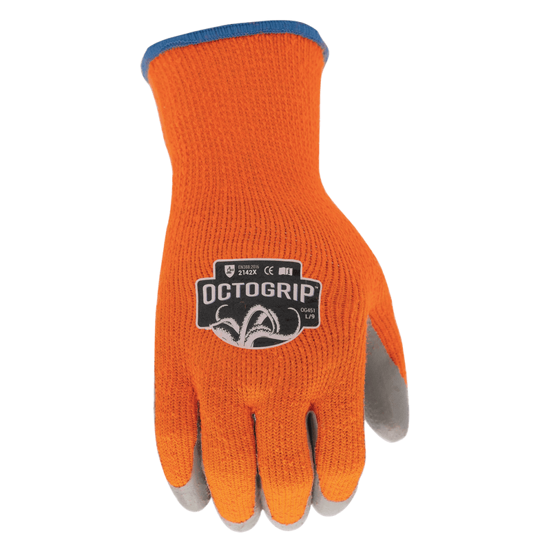 Octogrip OG451 Cold Weather Eco-Latex Palm Work Glove - COLD PROTECTION GLOVES