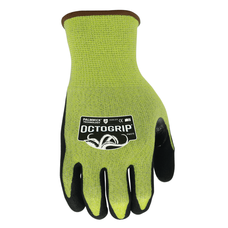 Octogrip PW275 PalmWick Breathable Palm Nitrile Cut Level E / 5 - CUT GLOVES