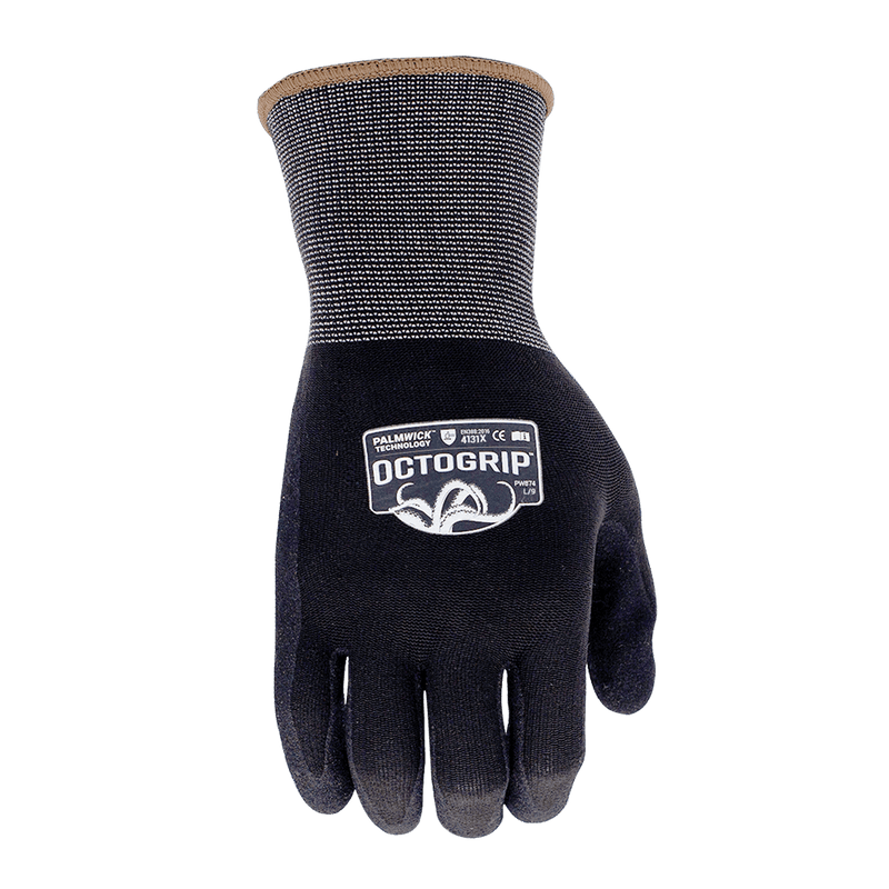 Octogrip PW874 PalmWicK Breathable Palm Nitrile Glove - GENERAL HANDLING GLOVES
