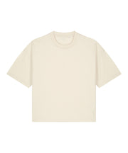 Beige t-shirt on a white background