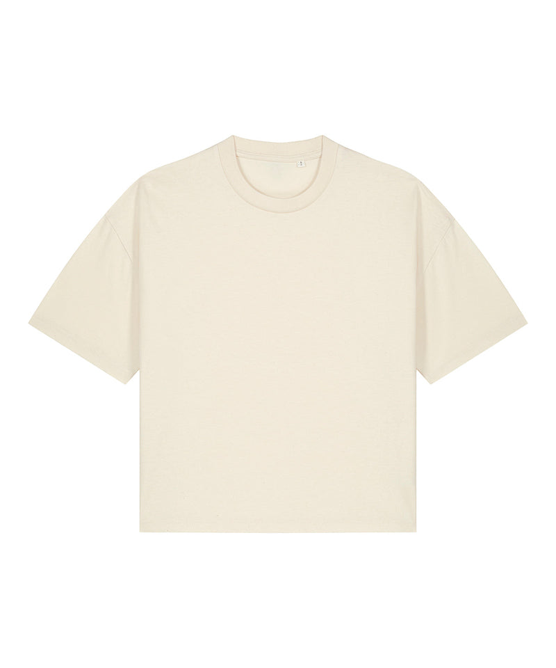 Beige t-shirt on a white background
