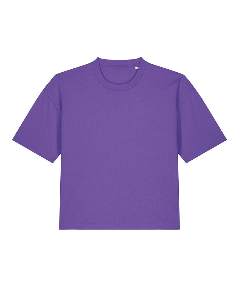Purple t-shirt on a white background