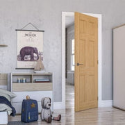 Oxford Oak Prefinished Internal Door - All Sizes -