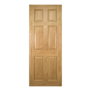Oxford Oak Prefinished Internal Door - All Sizes -