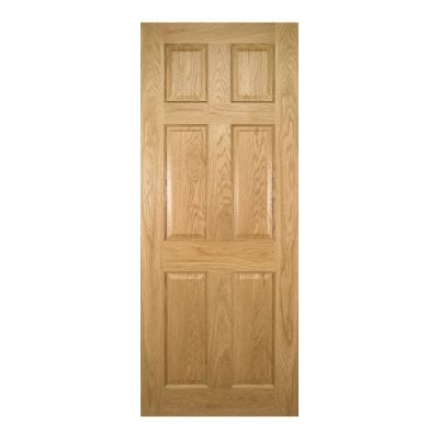 Oxford Oak Prefinished Internal Door - All Sizes -