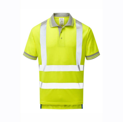 PULSAR HV P175 Hi-Vis Short Sleeve Polo Shirt - HI-VIS T-SHIRTS