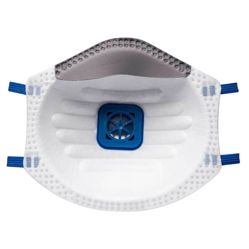 Portwest P201 FFP2 Valved Respirator (Pk10) - Business & Industrial > Work Safety Protective Gear > Gas Mask & Respirator Accessories SAFETYSUPPLY