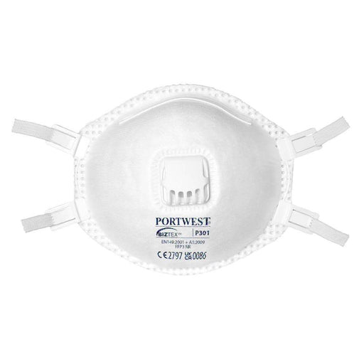 Portwest P301 FFP3 Valved Respirator (Pack of 10) - FACE PROTECTION