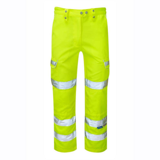 PULSAR P346LDS Ladies Hi-Vis Yellow Combat Trouser - HI-VIS TROUSERS