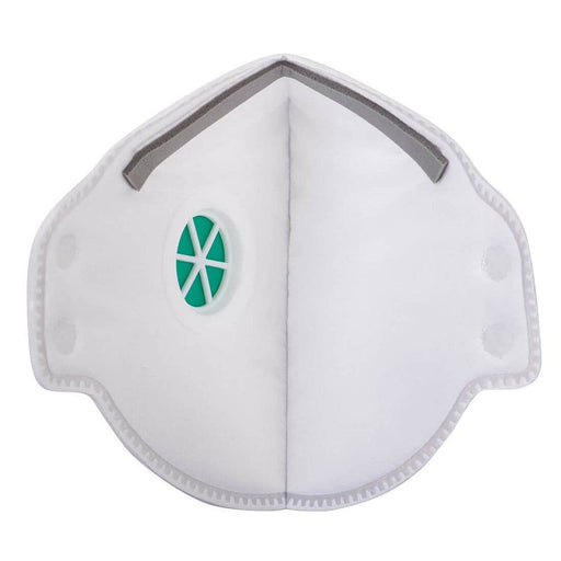 Portwest P351 FFP3 Valved Dolomite Fold Flat Respirator (Pack of 20) - FACE PROTECTION
