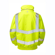 PULSAR P533 Hi-Vis Yellow Mesh Lined Waterproof Bomber Jacket - HI-VIS JACKETS & COATS
