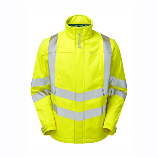 PULSAR P534 Hi-Vis Yellow Interactive Softshell Jacket - HI-VIS JACKETS & COATS
