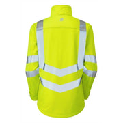 PULSAR P706 Ladies Hi-Vis Water Resistant Yellow Soft Shell - HI-VIS JACKETS & COATS