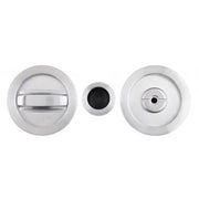 Pocket Door Round Bathroom Lock - Door Handle