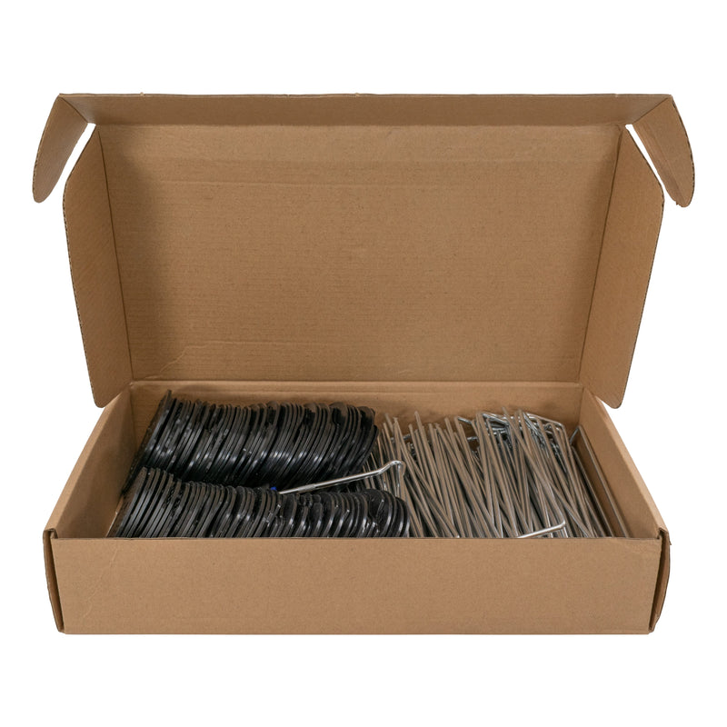 Weed Control Membrane Pegs Buffer Washer, 6"/150mm, Red - Home & Garden > Lawn & Garden Lawn & Garden