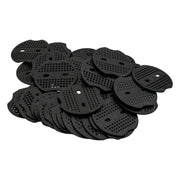 Weed Control Membrane Pegs Buffer Washer, 6"/150mm, Red - Home & Garden > Lawn & Garden Lawn & Garden