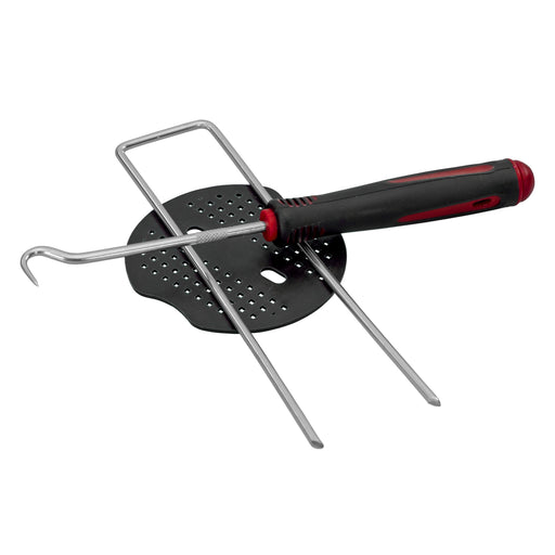 Weed Control Membrane Pegs Buffer Washer, 6"/150mm, Red - Home & Garden > Lawn & Garden Lawn & Garden