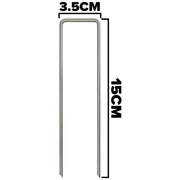 Weed Control Membrane Pegs Buffer Washer, 6"/150mm, Red - Home & Garden > Lawn & Garden Lawn & Garden