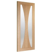 Verona Internal Oak Door with Obscure Glass - All Sizes -