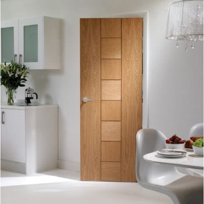 Messina Internal Oak Fire Door - All Sizes -