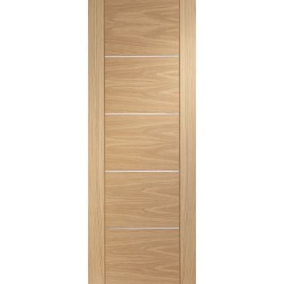 Portici Pre-Finished Internal Oak Fire Door -