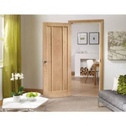 Worcester 3 Panel Internal Oak Fire Door -