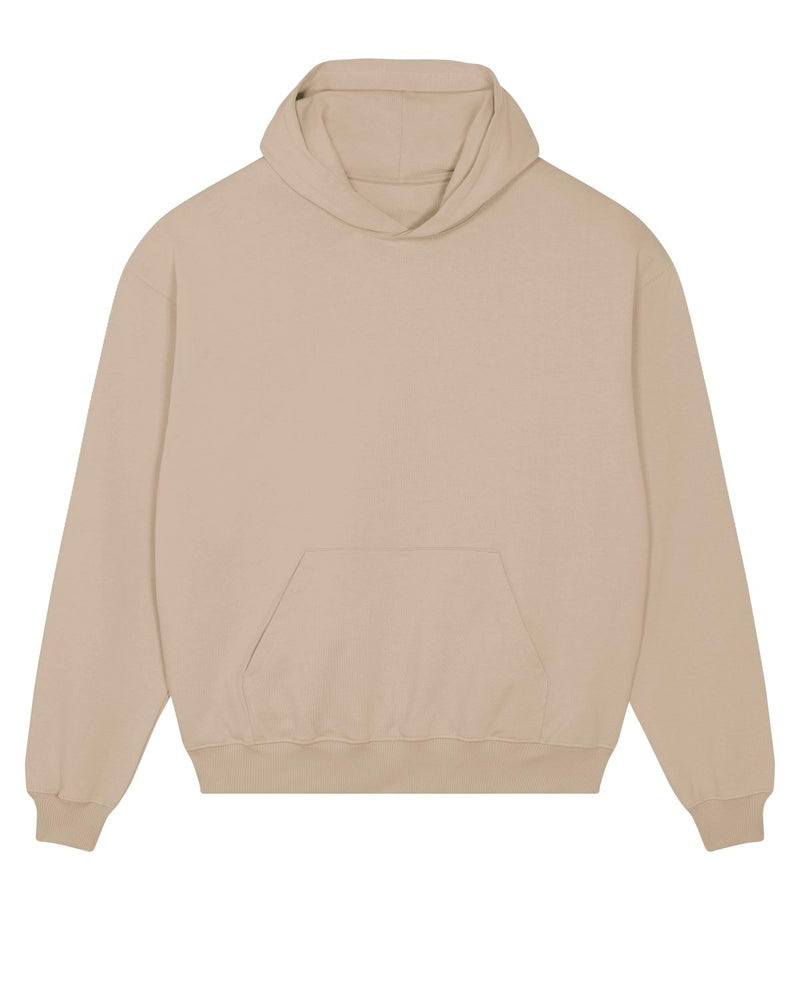 Organic Boxy Heavy Hooded Sweatshirt: Unisex
