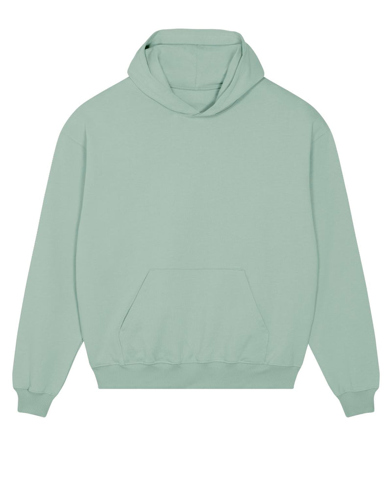 Organic Boxy Heavy Hooded Sweatshirt: Unisex