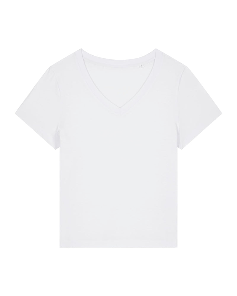 Organic Colours Womens Work V-neck T-shirt - Sustainable Workwear Range