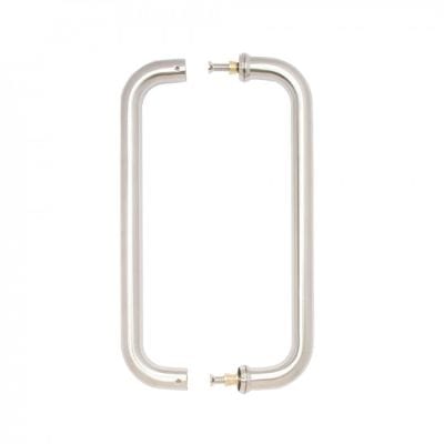 D-Pull Handle Satin Steel -