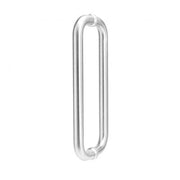 D-Pull Handle Satin Steel -