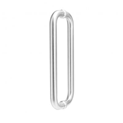D-Pull Handle Satin Steel -