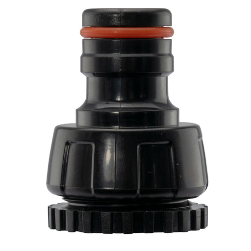 Female Tap Connector 1"-3/4" BSPF Max Flo Black/Orange - Home & Garden > Lawn & Garden Garden watering