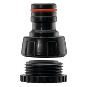 Female Tap Connector 1"-3/4" BSPF Max Flo Black/Orange - Home & Garden > Lawn & Garden Garden watering
