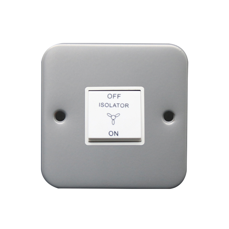 Caradok 3 Pole Fan Isolator Switch Metalclad -