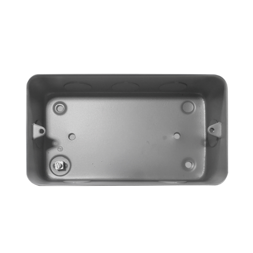 Caradok 2G 40mm Back Box c/w K/O Metalclad -