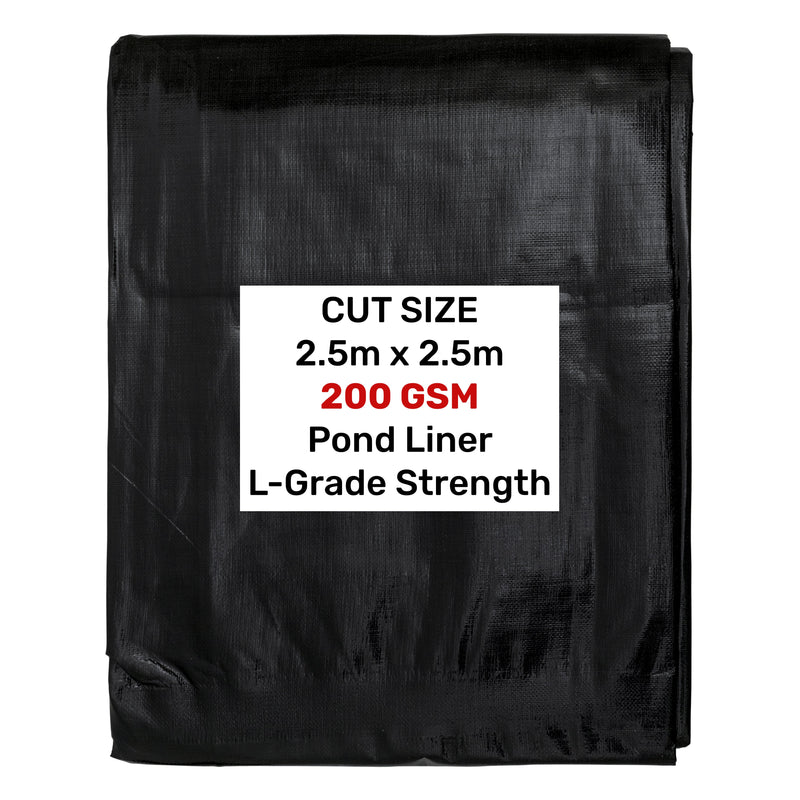 Pond Liner L-Grade 2.5m x 2.5m - Home & Garden > Decor > Fountains & Ponds > Fountain & Pond Accessories POND