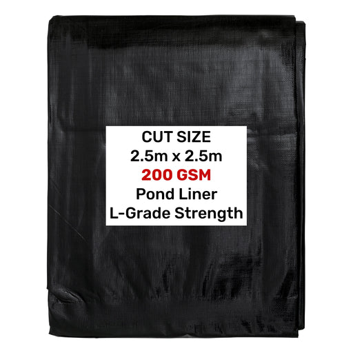 Pond Liner L-Grade 2.5m x 2.5m - Home & Garden > Decor > Fountains & Ponds > Fountain & Pond Accessories POND